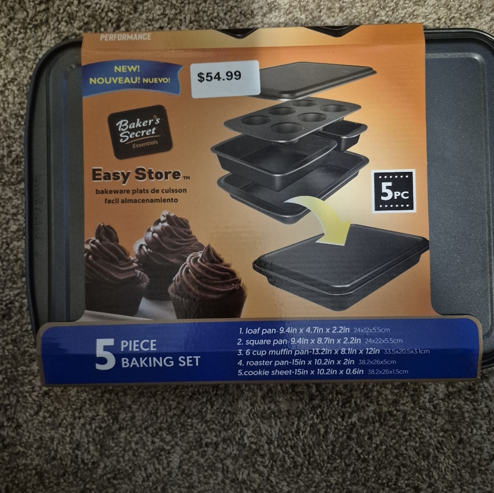 NWT 5 Piece Baking Set - Picture 4 of 6